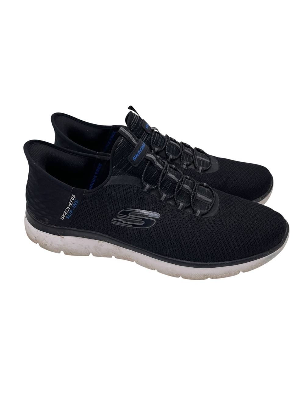 Skechers Hands Free Slip-ins Summits High Range Shoes Mens Size 11.5 Wide Black